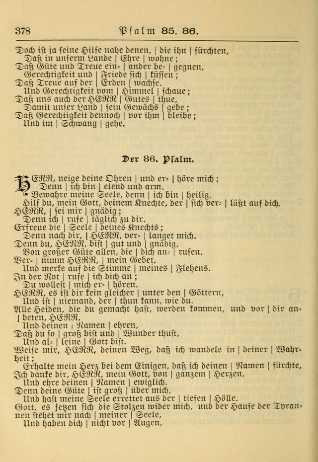 Kirchenbuch für Evangelisch-Lutherische Gemeinden: Herausgegeben von der Allgemeinen Versammlung der Evangelisch-Lutherischen Kirche in Nord Amerika (Neue und Verb. Aus.) page 378