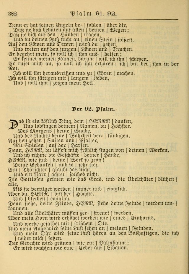 Kirchenbuch für Evangelisch-Lutherische Gemeinden: Herausgegeben von der Allgemeinen Versammlung der Evangelisch-Lutherischen Kirche in Nord Amerika (Neue und Verb. Aus.) page 382