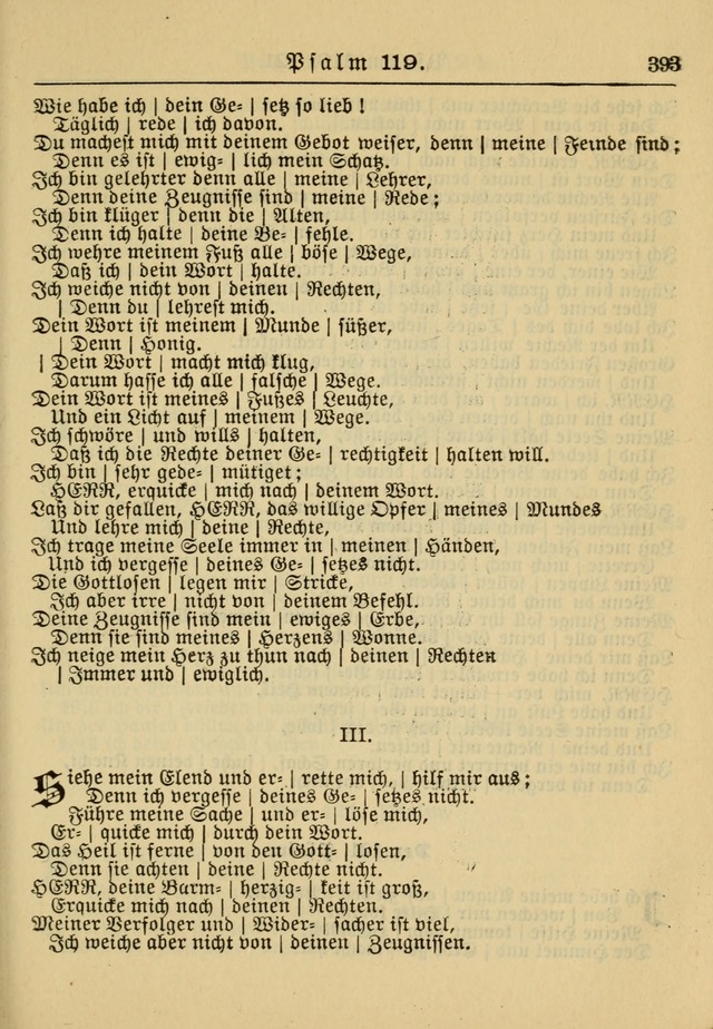 Kirchenbuch für Evangelisch-Lutherische Gemeinden: Herausgegeben von der Allgemeinen Versammlung der Evangelisch-Lutherischen Kirche in Nord Amerika (Neue und Verb. Aus.) page 393