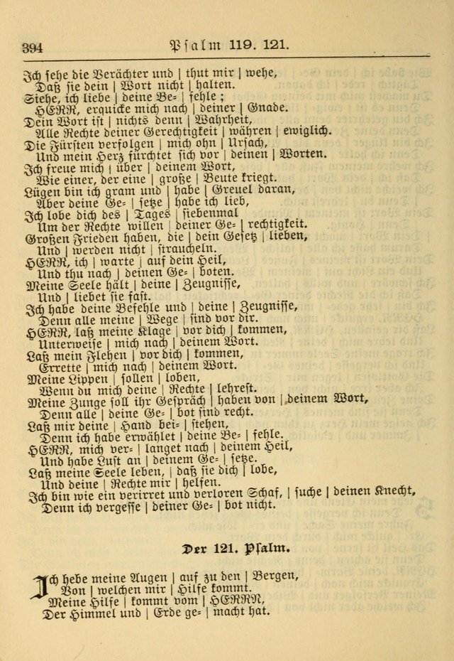 Kirchenbuch für Evangelisch-Lutherische Gemeinden: Herausgegeben von der Allgemeinen Versammlung der Evangelisch-Lutherischen Kirche in Nord Amerika (Neue und Verb. Aus.) page 394