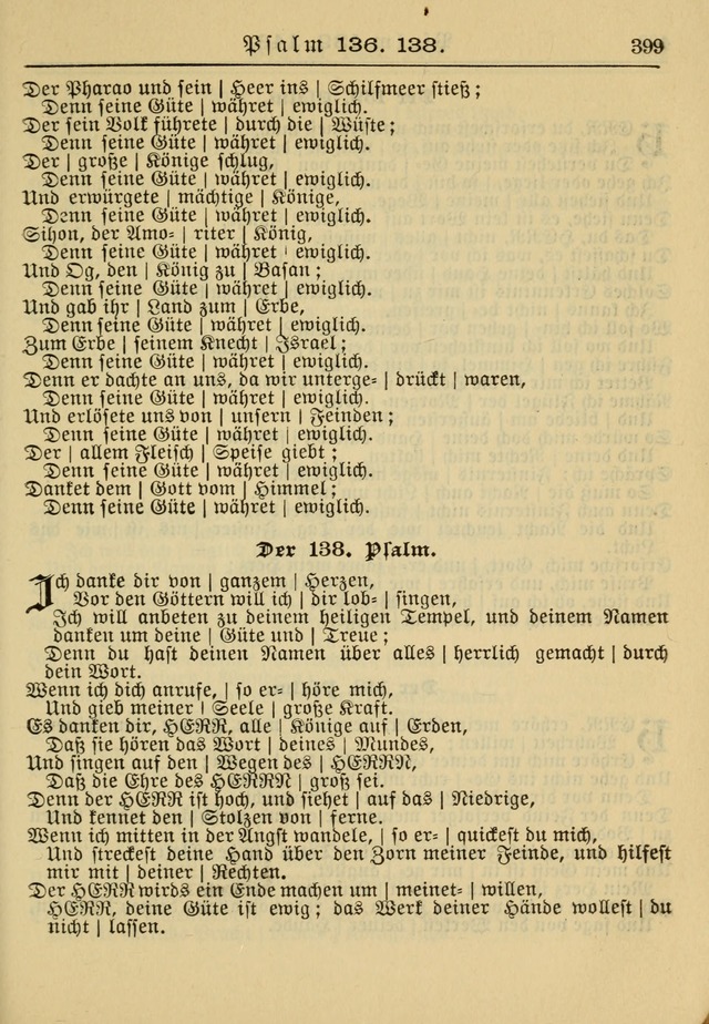 Kirchenbuch für Evangelisch-Lutherische Gemeinden: Herausgegeben von der Allgemeinen Versammlung der Evangelisch-Lutherischen Kirche in Nord Amerika (Neue und Verb. Aus.) page 399