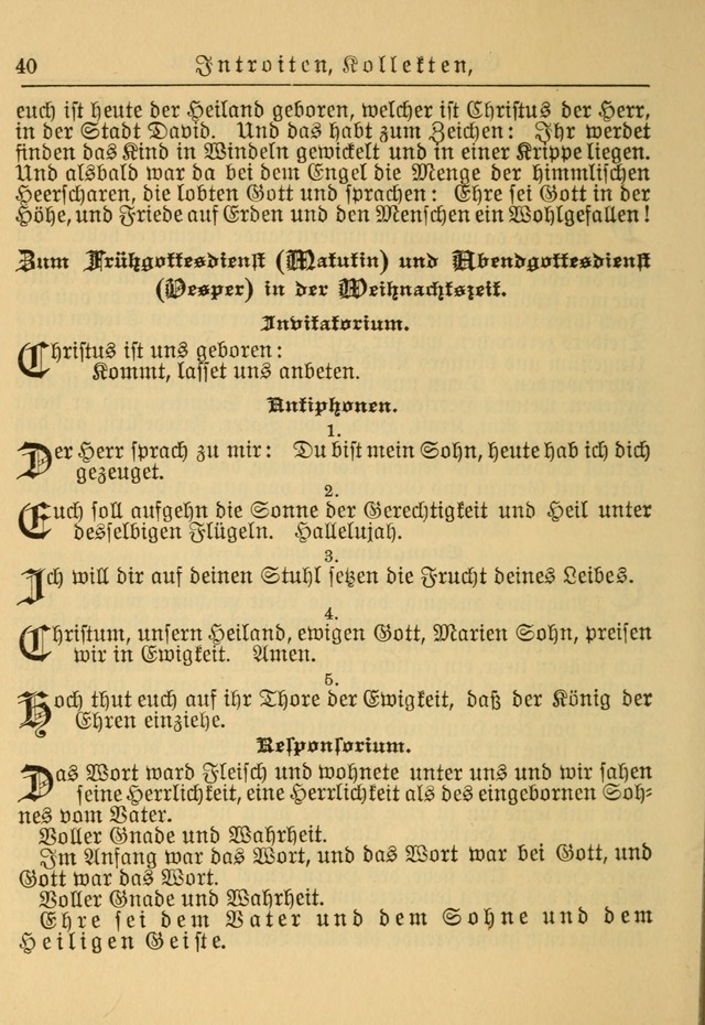 Kirchenbuch für Evangelisch-Lutherische Gemeinden: Herausgegeben von der Allgemeinen Versammlung der Evangelisch-Lutherischen Kirche in Nord Amerika (Neue und Verb. Aus.) page 40