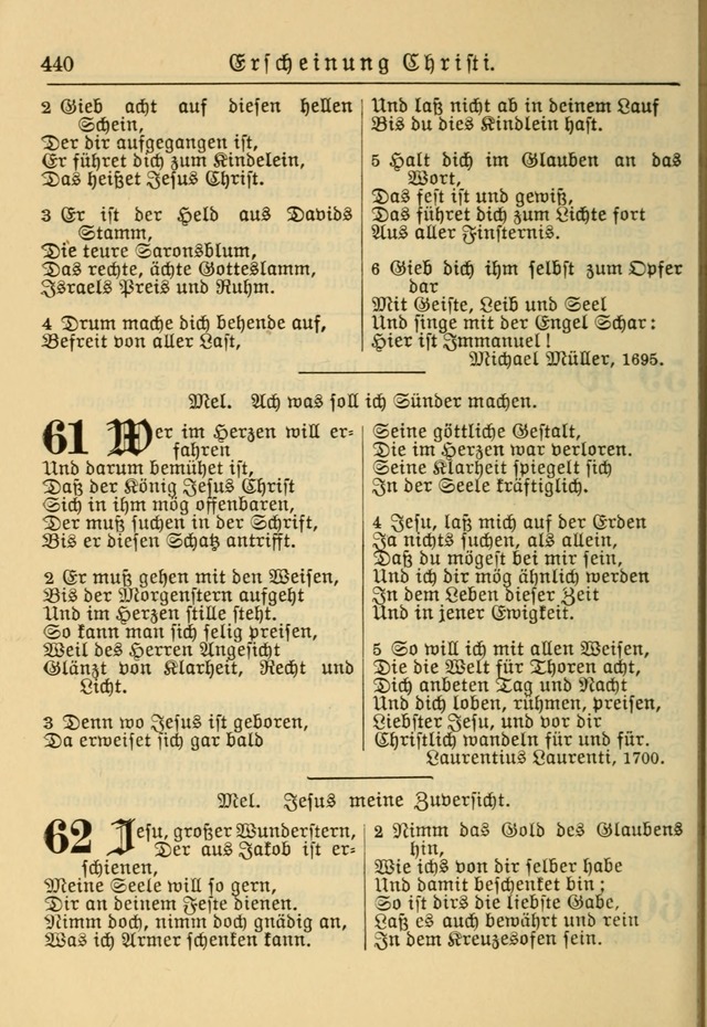 Kirchenbuch für Evangelisch-Lutherische Gemeinden: Herausgegeben von der Allgemeinen Versammlung der Evangelisch-Lutherischen Kirche in Nord Amerika (Neue und Verb. Aus.) page 440