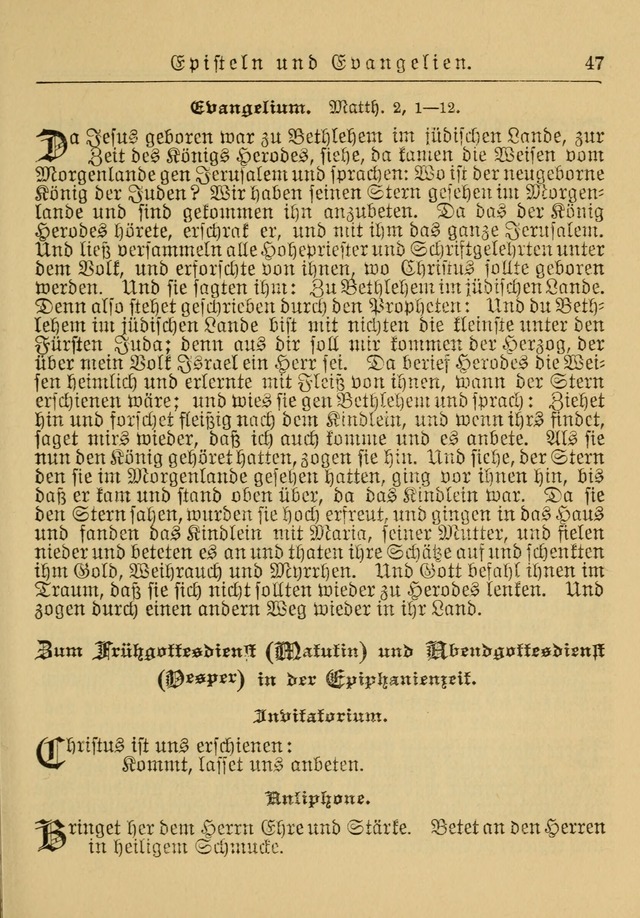 Kirchenbuch für Evangelisch-Lutherische Gemeinden: Herausgegeben von der Allgemeinen Versammlung der Evangelisch-Lutherischen Kirche in Nord Amerika (Neue und Verb. Aus.) page 47