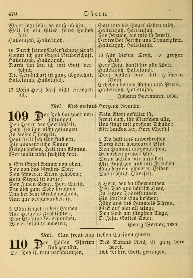 Kirchenbuch für Evangelisch-Lutherische Gemeinden: Herausgegeben von der Allgemeinen Versammlung der Evangelisch-Lutherischen Kirche in Nord Amerika (Neue und Verb. Aus.) page 470