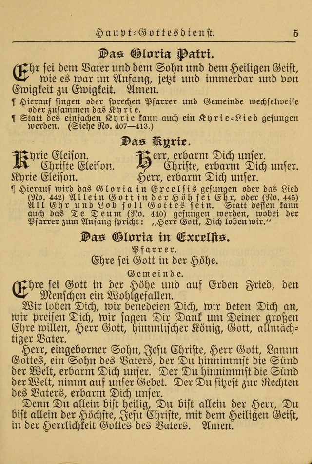 Kirchenbuch für Evangelisch-Lutherische Gemeinden: Herausgegeben von der Allgemeinen Versammlung der Evangelisch-Lutherischen Kirche in Nord Amerika (Neue und Verb. Aus.) page 5