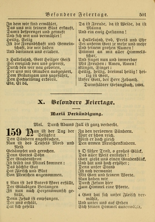 Kirchenbuch für Evangelisch-Lutherische Gemeinden: Herausgegeben von der Allgemeinen Versammlung der Evangelisch-Lutherischen Kirche in Nord Amerika (Neue und Verb. Aus.) page 501