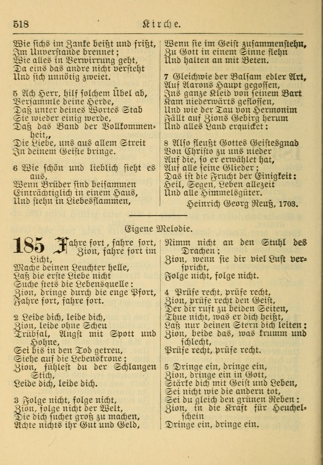 Kirchenbuch für Evangelisch-Lutherische Gemeinden: Herausgegeben von der Allgemeinen Versammlung der Evangelisch-Lutherischen Kirche in Nord Amerika (Neue und Verb. Aus.) page 518