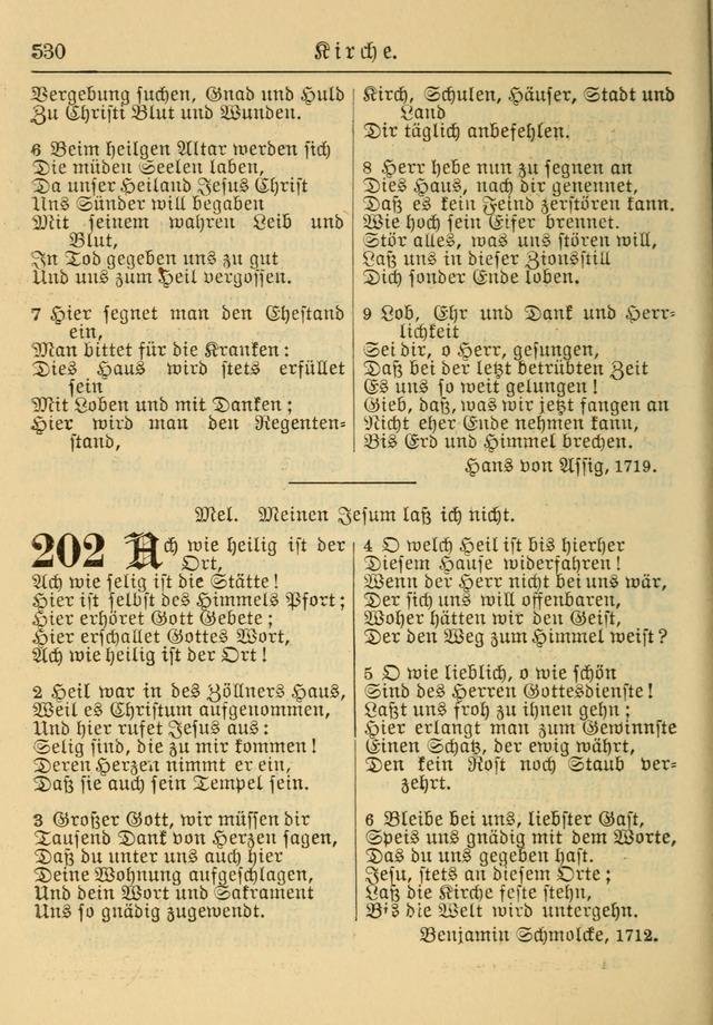 Kirchenbuch für Evangelisch-Lutherische Gemeinden: Herausgegeben von der Allgemeinen Versammlung der Evangelisch-Lutherischen Kirche in Nord Amerika (Neue und Verb. Aus.) page 530