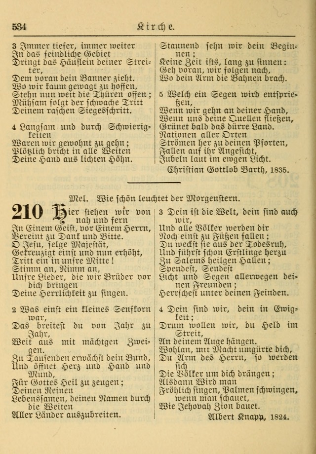 Kirchenbuch für Evangelisch-Lutherische Gemeinden: Herausgegeben von der Allgemeinen Versammlung der Evangelisch-Lutherischen Kirche in Nord Amerika (Neue und Verb. Aus.) page 534