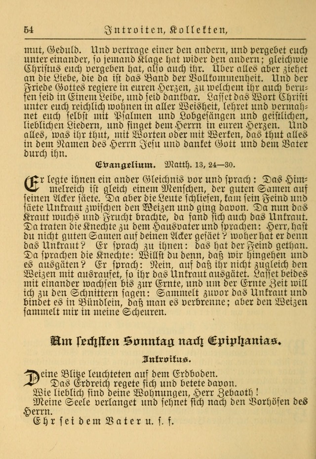 Kirchenbuch für Evangelisch-Lutherische Gemeinden: Herausgegeben von der Allgemeinen Versammlung der Evangelisch-Lutherischen Kirche in Nord Amerika (Neue und Verb. Aus.) page 54