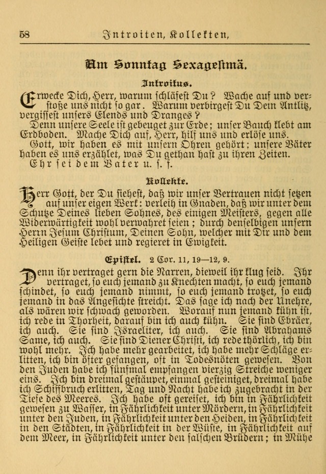 Kirchenbuch für Evangelisch-Lutherische Gemeinden: Herausgegeben von der Allgemeinen Versammlung der Evangelisch-Lutherischen Kirche in Nord Amerika (Neue und Verb. Aus.) page 58