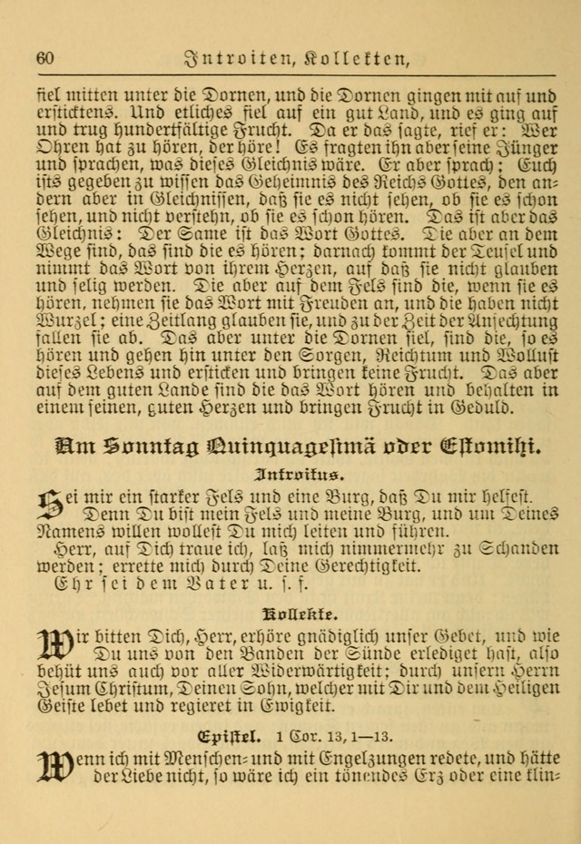 Kirchenbuch für Evangelisch-Lutherische Gemeinden: Herausgegeben von der Allgemeinen Versammlung der Evangelisch-Lutherischen Kirche in Nord Amerika (Neue und Verb. Aus.) page 60