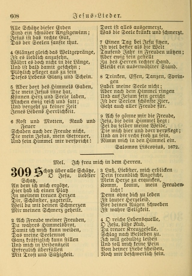 Kirchenbuch für Evangelisch-Lutherische Gemeinden: Herausgegeben von der Allgemeinen Versammlung der Evangelisch-Lutherischen Kirche in Nord Amerika (Neue und Verb. Aus.) page 608