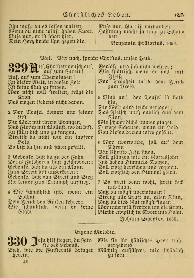 Kirchenbuch für Evangelisch-Lutherische Gemeinden: Herausgegeben von der Allgemeinen Versammlung der Evangelisch-Lutherischen Kirche in Nord Amerika (Neue und Verb. Aus.) page 625