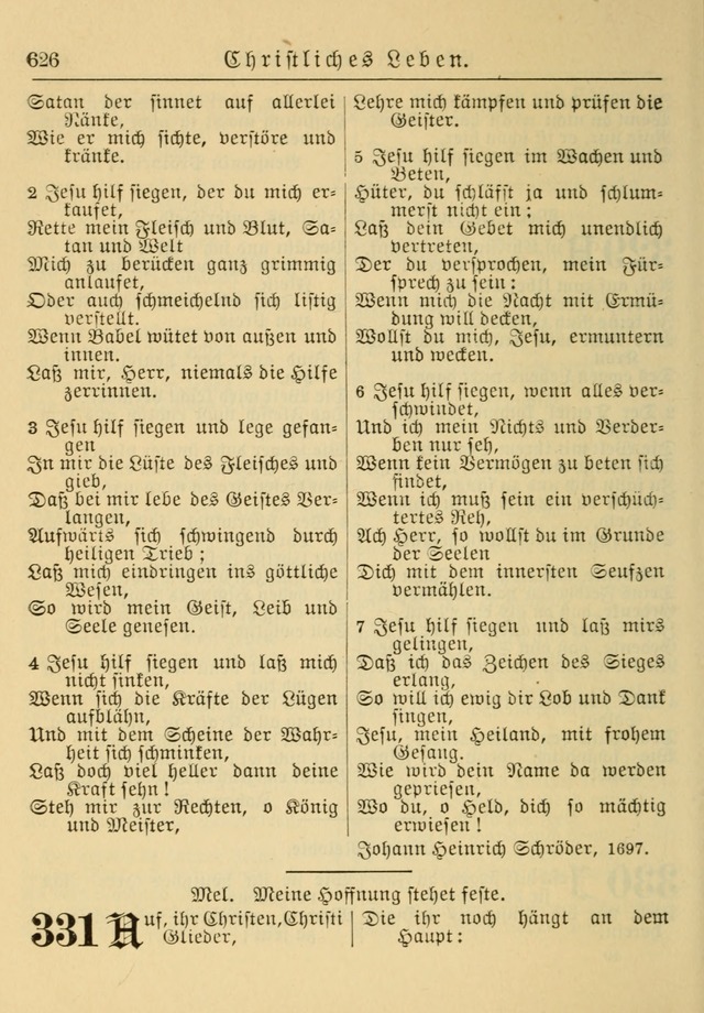 Kirchenbuch für Evangelisch-Lutherische Gemeinden: Herausgegeben von der Allgemeinen Versammlung der Evangelisch-Lutherischen Kirche in Nord Amerika (Neue und Verb. Aus.) page 626