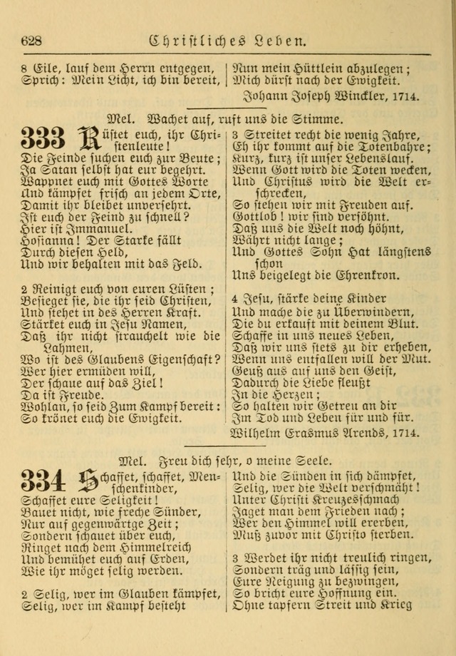 Kirchenbuch für Evangelisch-Lutherische Gemeinden: Herausgegeben von der Allgemeinen Versammlung der Evangelisch-Lutherischen Kirche in Nord Amerika (Neue und Verb. Aus.) page 628