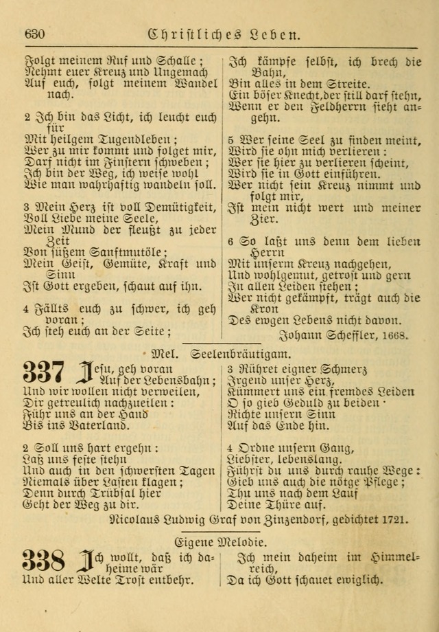 Kirchenbuch für Evangelisch-Lutherische Gemeinden: Herausgegeben von der Allgemeinen Versammlung der Evangelisch-Lutherischen Kirche in Nord Amerika (Neue und Verb. Aus.) page 630