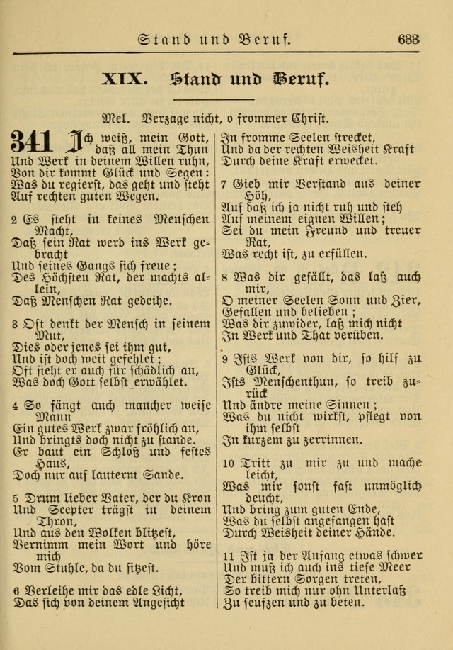 Kirchenbuch für Evangelisch-Lutherische Gemeinden: Herausgegeben von der Allgemeinen Versammlung der Evangelisch-Lutherischen Kirche in Nord Amerika (Neue und Verb. Aus.) page 633