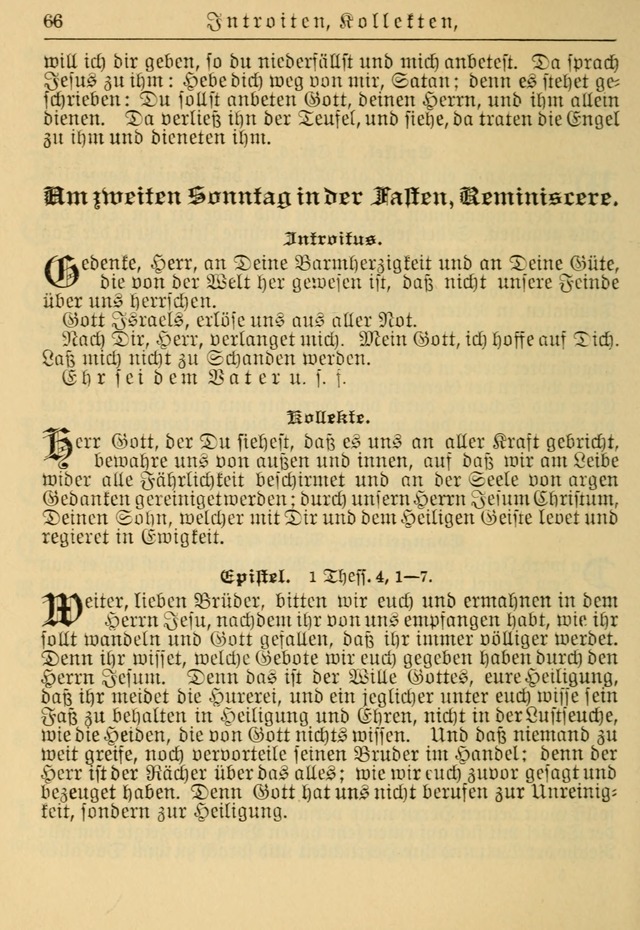 Kirchenbuch für Evangelisch-Lutherische Gemeinden: Herausgegeben von der Allgemeinen Versammlung der Evangelisch-Lutherischen Kirche in Nord Amerika (Neue und Verb. Aus.) page 66