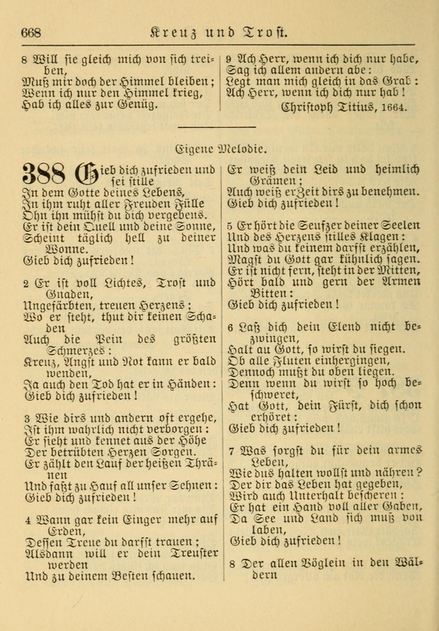 Kirchenbuch für Evangelisch-Lutherische Gemeinden: Herausgegeben von der Allgemeinen Versammlung der Evangelisch-Lutherischen Kirche in Nord Amerika (Neue und Verb. Aus.) page 668