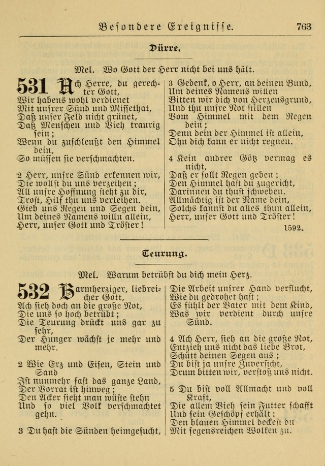 Kirchenbuch für Evangelisch-Lutherische Gemeinden: Herausgegeben von der Allgemeinen Versammlung der Evangelisch-Lutherischen Kirche in Nord Amerika (Neue und Verb. Aus.) page 763