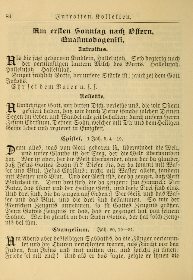 Kirchenbuch für Evangelisch-Lutherische Gemeinden: Herausgegeben von der Allgemeinen Versammlung der Evangelisch-Lutherischen Kirche in Nord Amerika (Neue und Verb. Aus.) page 84