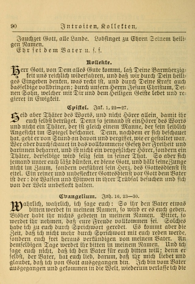 Kirchenbuch für Evangelisch-Lutherische Gemeinden: Herausgegeben von der Allgemeinen Versammlung der Evangelisch-Lutherischen Kirche in Nord Amerika (Neue und Verb. Aus.) page 90