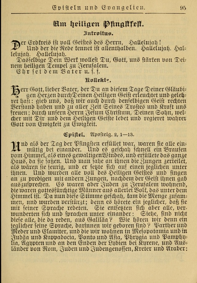 Kirchenbuch für Evangelisch-Lutherische Gemeinden: Herausgegeben von der Allgemeinen Versammlung der Evangelisch-Lutherischen Kirche in Nord Amerika (Neue und Verb. Aus.) page 95