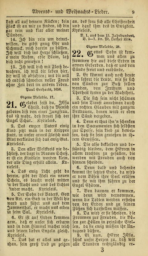 Kirchen-Gesangbuch für Evang.-Lutherische Gemeinden: ungeänderter Augsburgischer Confession, darin des seligen Dr. Martin Luthers und anderer geistreichen Lehrer gebräuchlichste Kirchen-Lieder... page 11