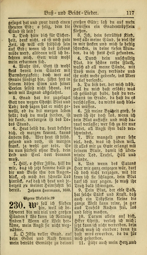 Kirchen-Gesangbuch für Evang.-Lutherische Gemeinden: ungeänderter Augsburgischer Confession, darin des seligen Dr. Martin Luthers und anderer geistreichen Lehrer gebräuchlichste Kirchen-Lieder... page 119