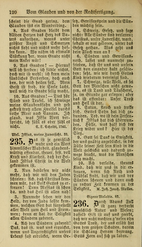 Kirchen-Gesangbuch für Evang.-Lutherische Gemeinden: ungeänderter Augsburgischer Confession, darin des seligen Dr. Martin Luthers und anderer geistreichen Lehrer gebräuchlichste Kirchen-Lieder... page 122