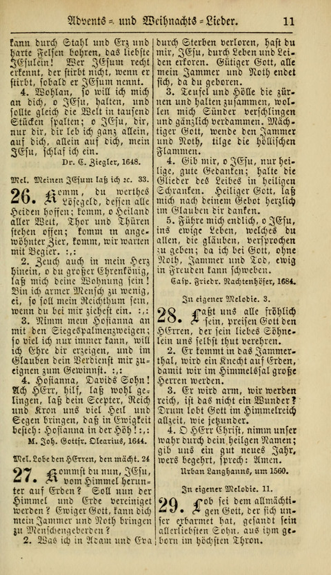 Kirchen-Gesangbuch für Evang.-Lutherische Gemeinden: ungeänderter Augsburgischer Confession, darin des seligen Dr. Martin Luthers und anderer geistreichen Lehrer gebräuchlichste Kirchen-Lieder... page 13