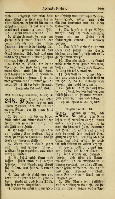 Kirchen-Gesangbuch für Evang.-Lutherische Gemeinden: ungeänderter Augsburgischer Confession, darin des seligen Dr. Martin Luthers und anderer geistreichen Lehrer gebräuchlichste Kirchen-Lieder... page 131