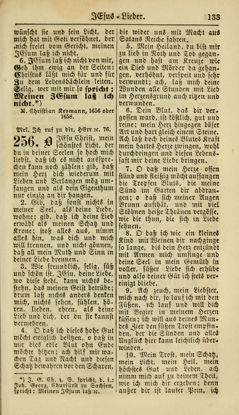 Kirchen-Gesangbuch für Evang.-Lutherische Gemeinden: ungeänderter Augsburgischer Confession, darin des seligen Dr. Martin Luthers und anderer geistreichen Lehrer gebräuchlichste Kirchen-Lieder... page 135