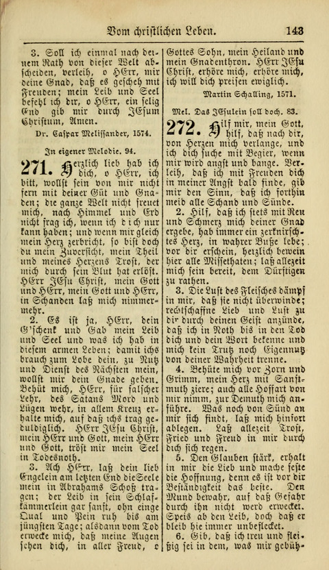 Kirchen-Gesangbuch für Evang.-Lutherische Gemeinden: ungeänderter Augsburgischer Confession, darin des seligen Dr. Martin Luthers und anderer geistreichen Lehrer gebräuchlichste Kirchen-Lieder... page 145