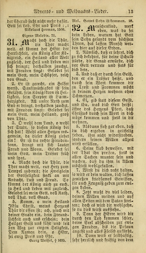 Kirchen-Gesangbuch für Evang.-Lutherische Gemeinden: ungeänderter Augsburgischer Confession, darin des seligen Dr. Martin Luthers und anderer geistreichen Lehrer gebräuchlichste Kirchen-Lieder... page 15