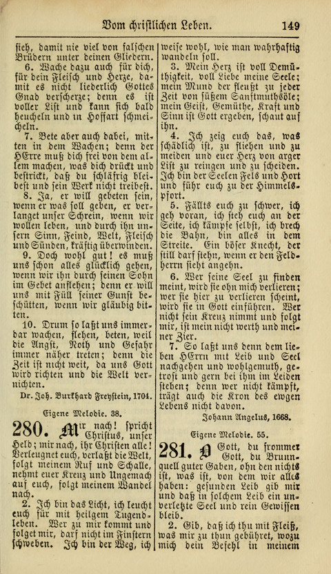 Kirchen-Gesangbuch für Evang.-Lutherische Gemeinden: ungeänderter Augsburgischer Confession, darin des seligen Dr. Martin Luthers und anderer geistreichen Lehrer gebräuchlichste Kirchen-Lieder... page 151