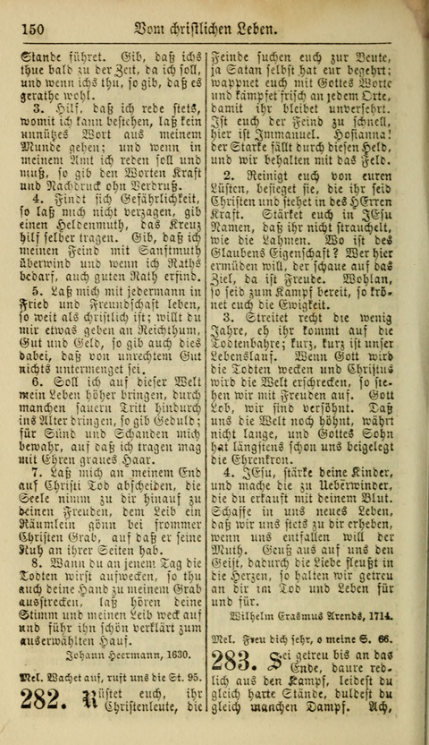 Kirchen-Gesangbuch für Evang.-Lutherische Gemeinden: ungeänderter Augsburgischer Confession, darin des seligen Dr. Martin Luthers und anderer geistreichen Lehrer gebräuchlichste Kirchen-Lieder... page 152