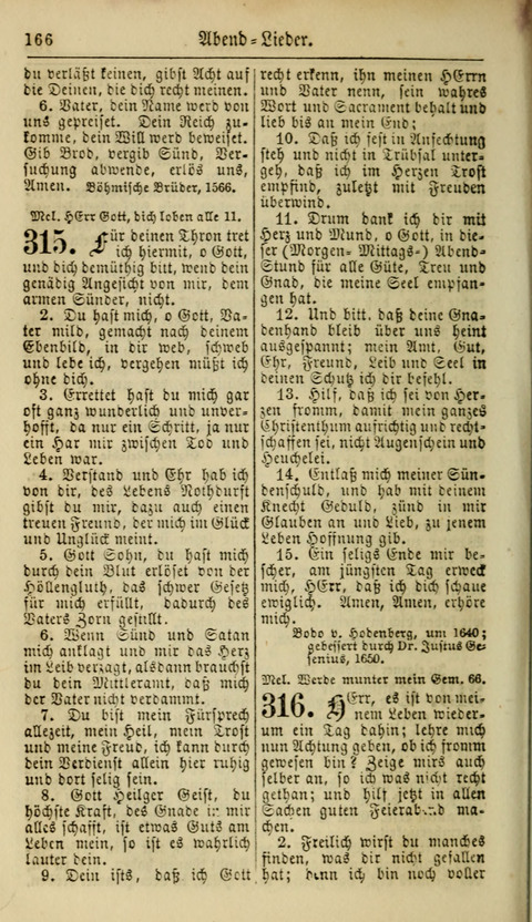 Kirchen-Gesangbuch für Evang.-Lutherische Gemeinden: ungeänderter Augsburgischer Confession, darin des seligen Dr. Martin Luthers und anderer geistreichen Lehrer gebräuchlichste Kirchen-Lieder... page 168