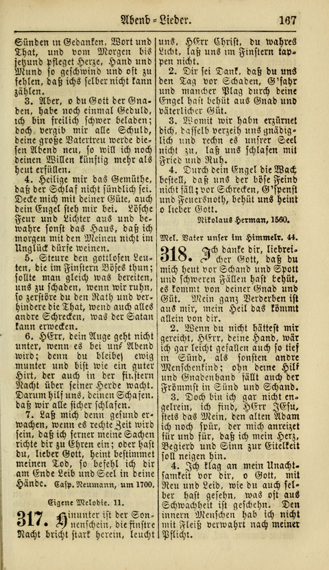 Kirchen-Gesangbuch für Evang.-Lutherische Gemeinden: ungeänderter Augsburgischer Confession, darin des seligen Dr. Martin Luthers und anderer geistreichen Lehrer gebräuchlichste Kirchen-Lieder... page 169