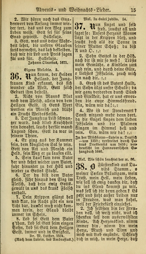 Kirchen-Gesangbuch für Evang.-Lutherische Gemeinden: ungeänderter Augsburgischer Confession, darin des seligen Dr. Martin Luthers und anderer geistreichen Lehrer gebräuchlichste Kirchen-Lieder... page 17