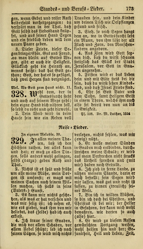 Kirchen-Gesangbuch für Evang.-Lutherische Gemeinden: ungeänderter Augsburgischer Confession, darin des seligen Dr. Martin Luthers und anderer geistreichen Lehrer gebräuchlichste Kirchen-Lieder... page 175