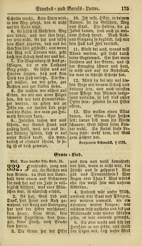 Kirchen-Gesangbuch für Evang.-Lutherische Gemeinden: ungeänderter Augsburgischer Confession, darin des seligen Dr. Martin Luthers und anderer geistreichen Lehrer gebräuchlichste Kirchen-Lieder... page 177