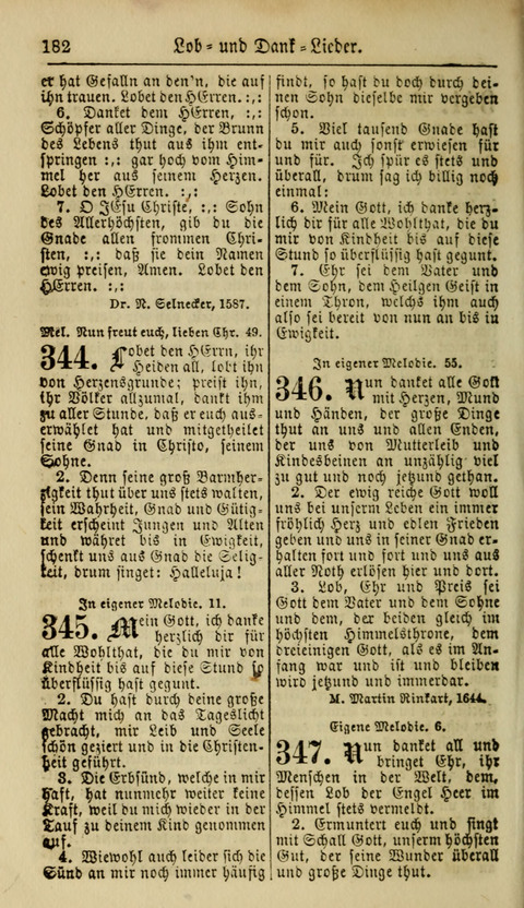 Kirchen-Gesangbuch für Evang.-Lutherische Gemeinden: ungeänderter Augsburgischer Confession, darin des seligen Dr. Martin Luthers und anderer geistreichen Lehrer gebräuchlichste Kirchen-Lieder... page 184