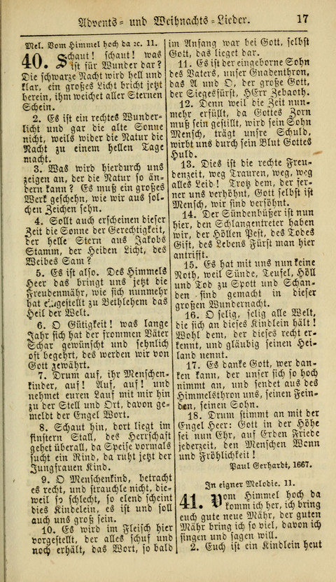 Kirchen-Gesangbuch für Evang.-Lutherische Gemeinden: ungeänderter Augsburgischer Confession, darin des seligen Dr. Martin Luthers und anderer geistreichen Lehrer gebräuchlichste Kirchen-Lieder... page 19