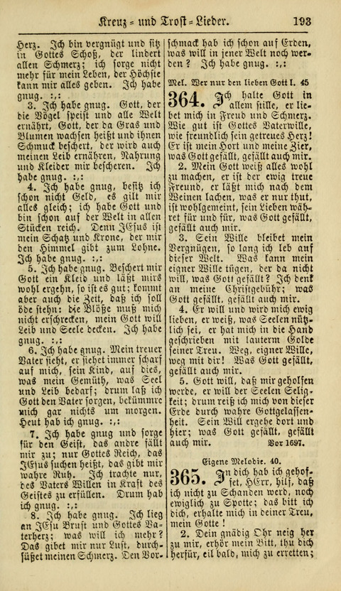 Kirchen-Gesangbuch für Evang.-Lutherische Gemeinden: ungeänderter Augsburgischer Confession, darin des seligen Dr. Martin Luthers und anderer geistreichen Lehrer gebräuchlichste Kirchen-Lieder... page 195