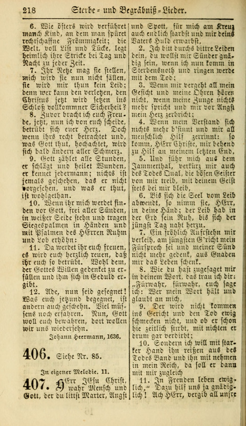 Kirchen-Gesangbuch für Evang.-Lutherische Gemeinden: ungeänderter Augsburgischer Confession, darin des seligen Dr. Martin Luthers und anderer geistreichen Lehrer gebräuchlichste Kirchen-Lieder... page 220