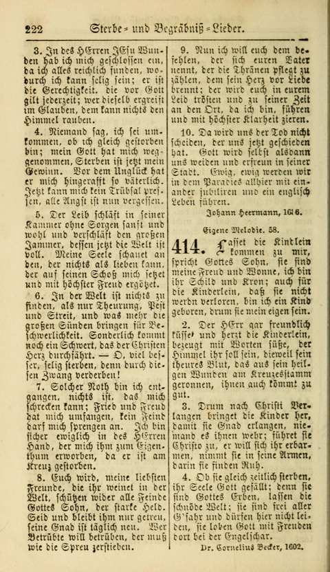 Kirchen-Gesangbuch für Evang.-Lutherische Gemeinden: ungeänderter Augsburgischer Confession, darin des seligen Dr. Martin Luthers und anderer geistreichen Lehrer gebräuchlichste Kirchen-Lieder... page 224