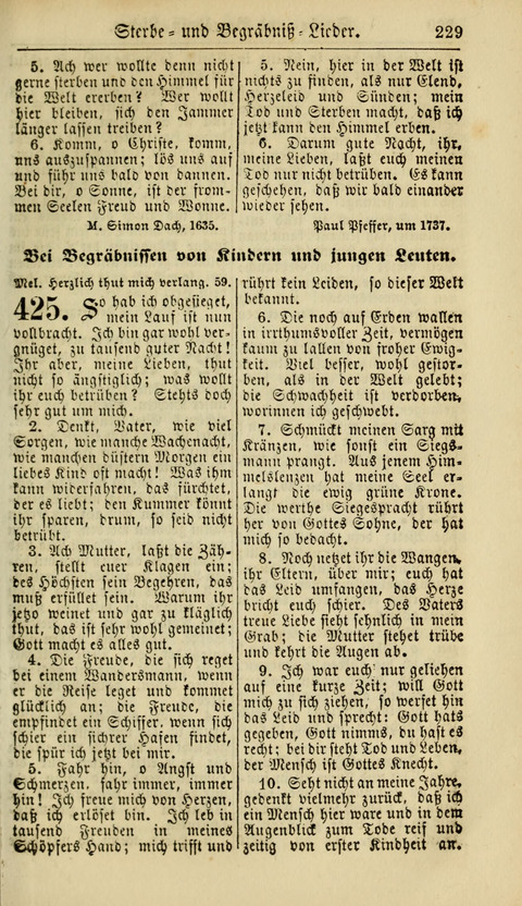 Kirchen-Gesangbuch für Evang.-Lutherische Gemeinden: ungeänderter Augsburgischer Confession, darin des seligen Dr. Martin Luthers und anderer geistreichen Lehrer gebräuchlichste Kirchen-Lieder... page 231